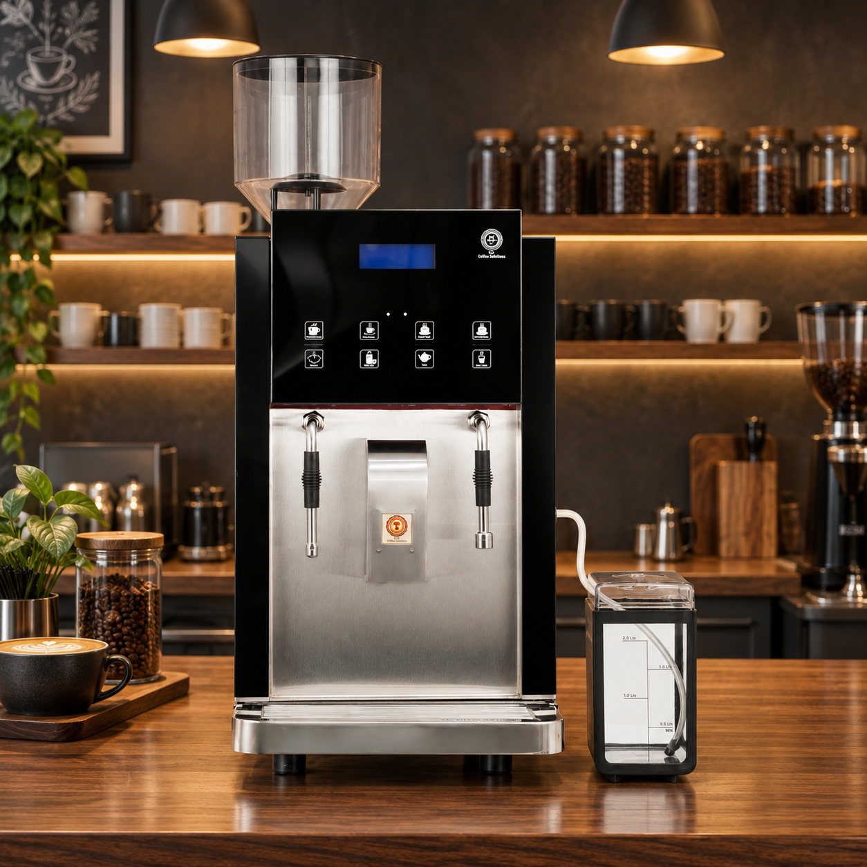 RoyalCafe machine in a cafe